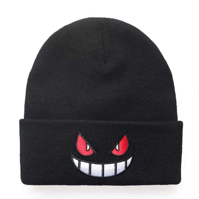 Pokemon Gengar Face Beanie