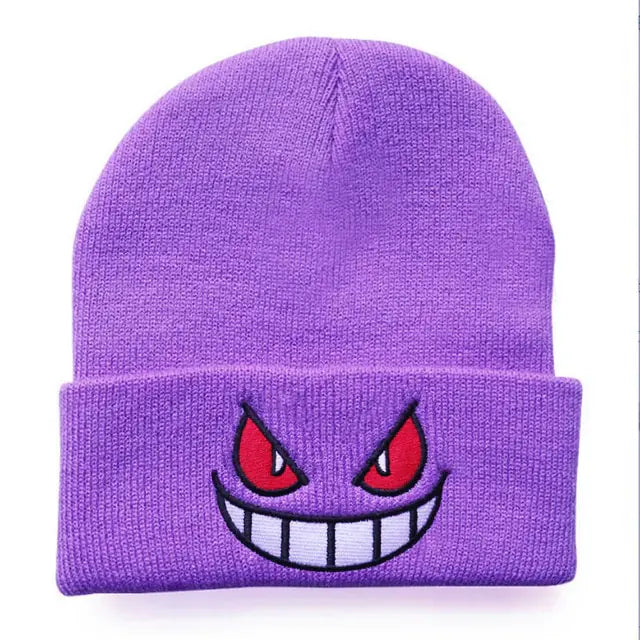 Pokemon Gengar Face Beanie