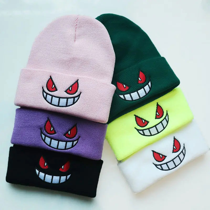 Pokemon Gengar Face Beanie